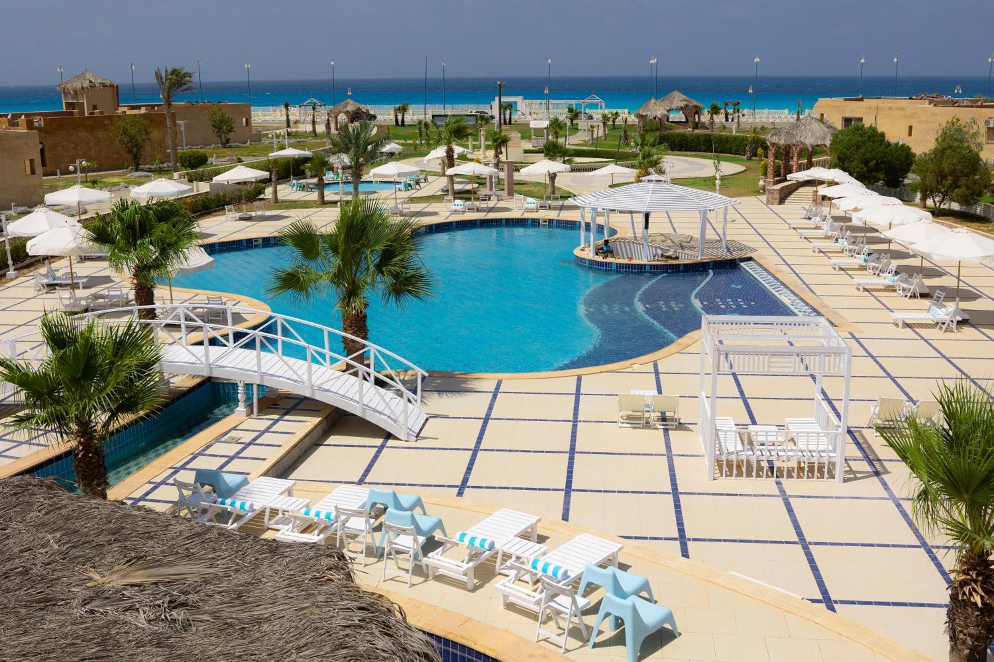 Grand Waha Resort Mersa Matruh Bagian luar foto